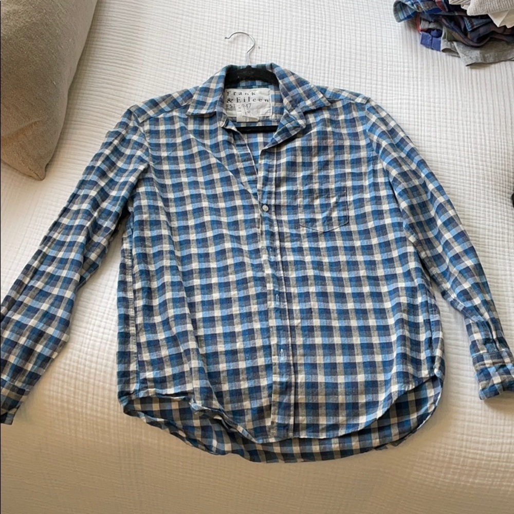 Frank and Eileen plaid shirt